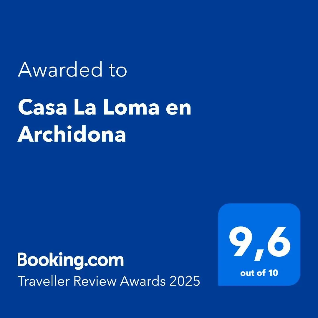 Casa La Loma En Archidona Villa Malaga 0*,
